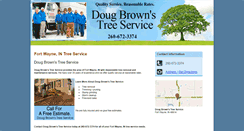 Desktop Screenshot of dougstreeserviceftwayne.com